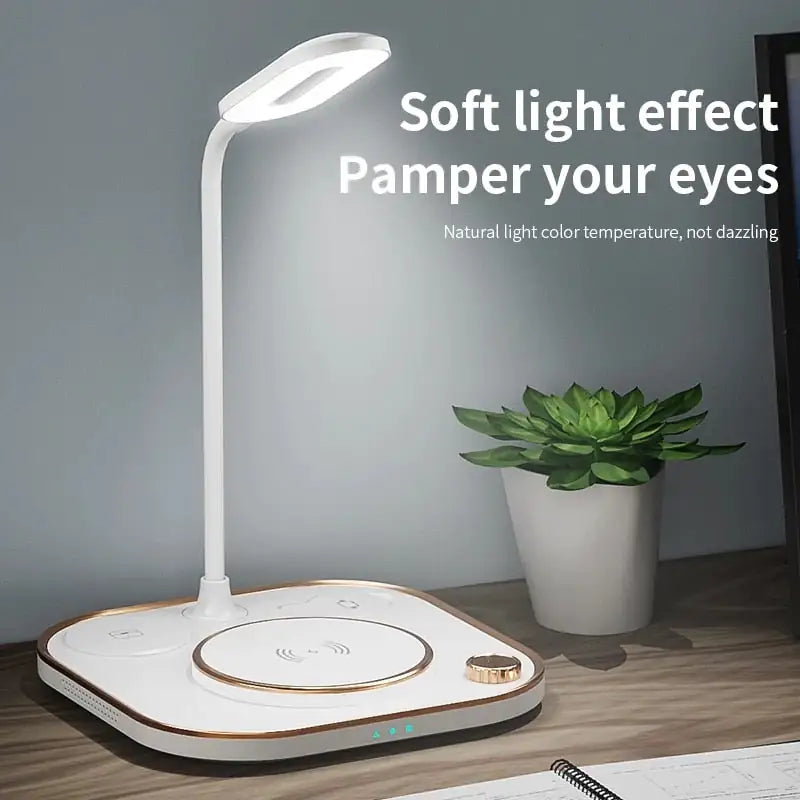Led Desk Lamp 3 in 1 Wireless Charger