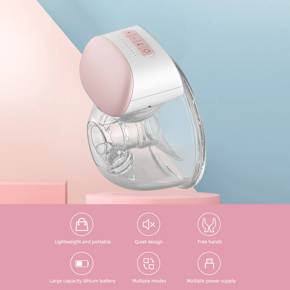 BB-P1 - The Whisper-Quiet, Wireless, and Wearable Breast Pump for Modern Moms