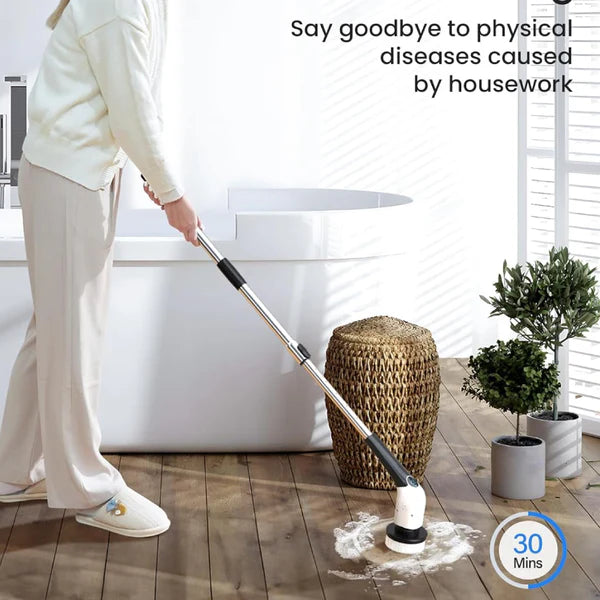 SparkScrub: Revolutionize Your Cleaning Routine with Our Electric Spin Scrubber